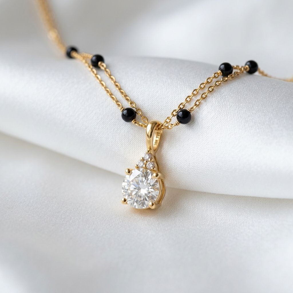 Solitaire Diamond Mangalsutras